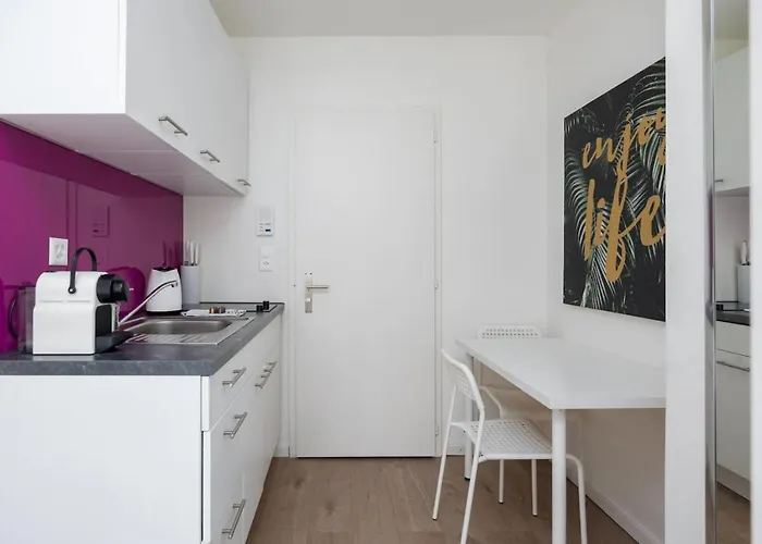 Urban Oasis With Queen Bed And View Be-23 Lägenhet Zürich